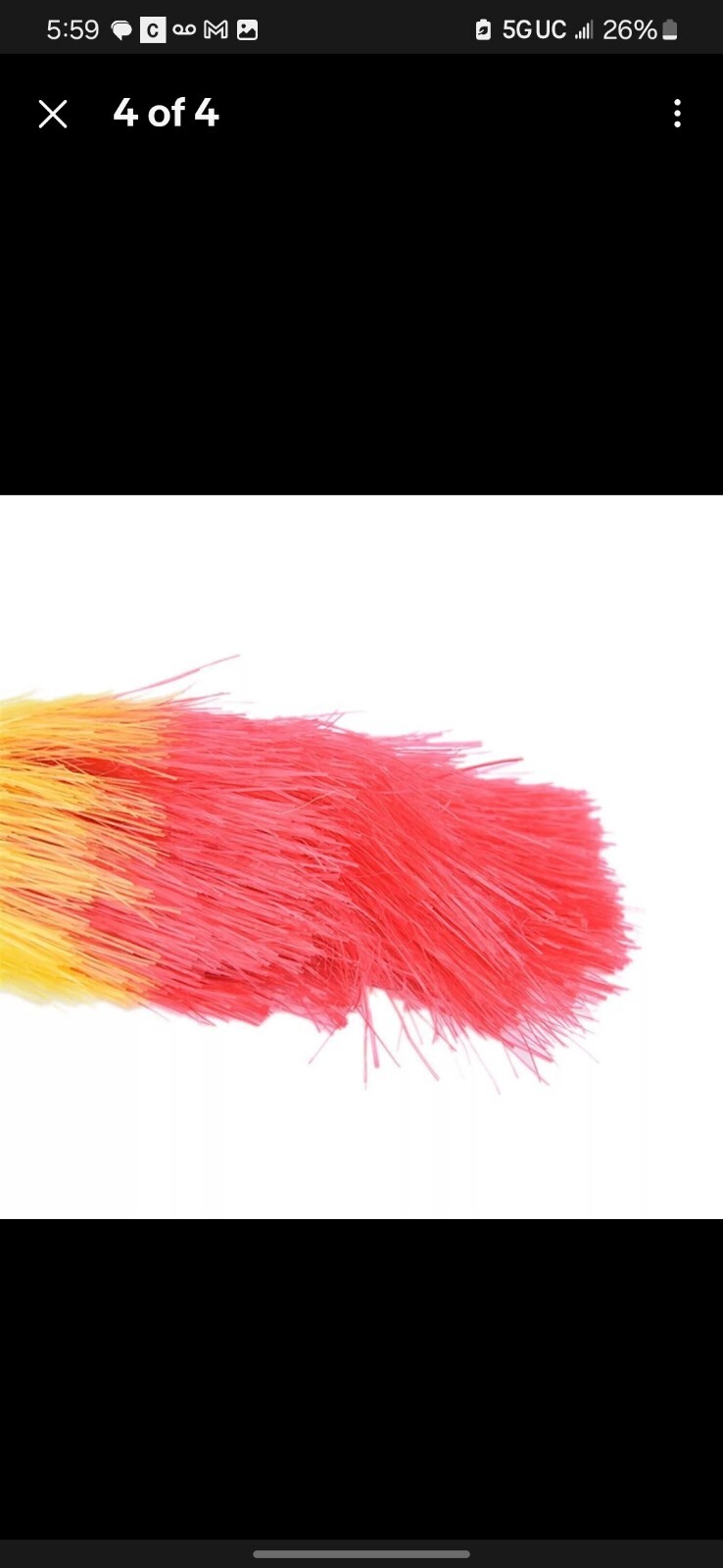1pc Soft Magic Plastic Feather Duster Anti Static Car Home Window Cleaner 28″