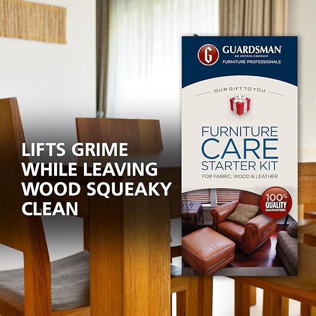 Guardsman Furniture Care Kit For Fabric, Leather, Wood *FREE SHIPPING*