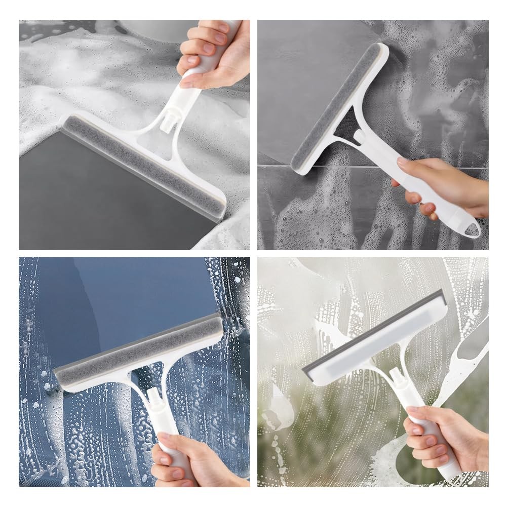 Window Squeegee Cleaner Sponge Car Cleaning Tool for Gas Station,Home,Car,Glass