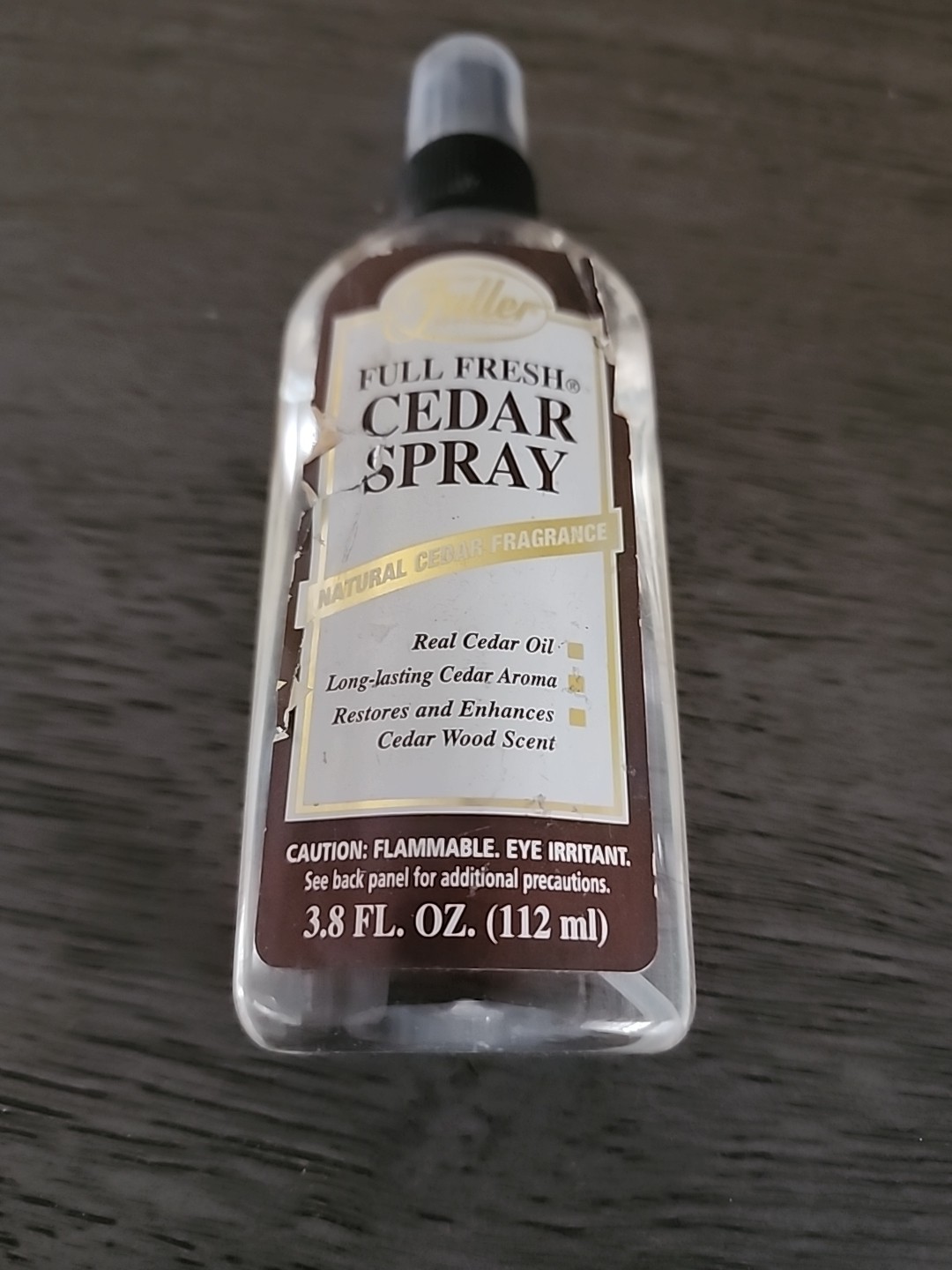 The Fuller Brush Company Full Fresh Cedar Spray 3.8 oz with Cap Old Stock