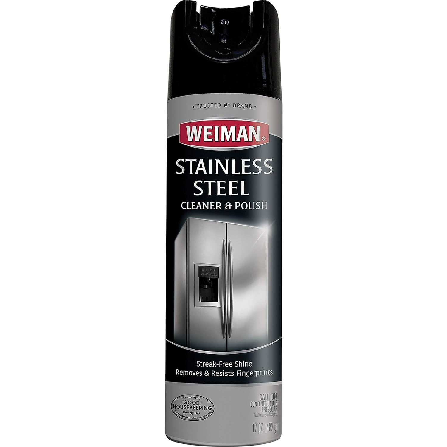 Weiman Stainless Steel Cleaner and Polish Spray, 17 oz, Pack of 2 – NEW