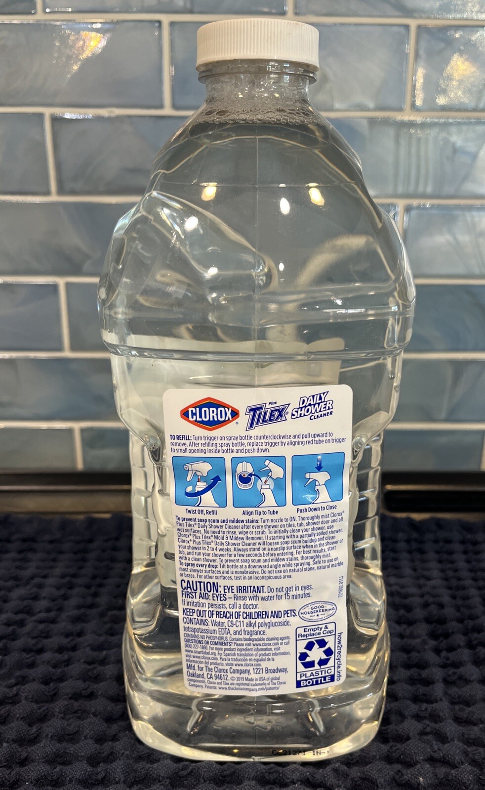 Clorox Plus Tilex Daily Shower Cleaner 64oz Refill ORIGINAL DISCONTINUED NEW!
