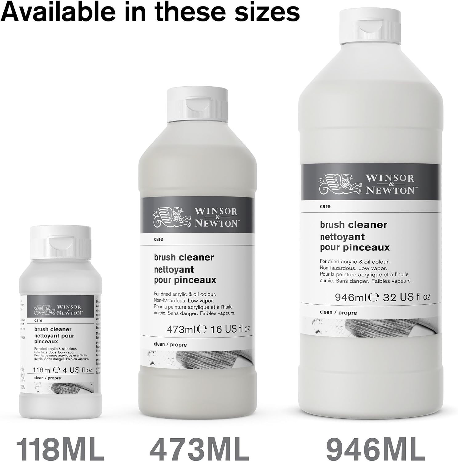 Brush Cleaner & Restorer 32 oz – Non-Toxic Formula