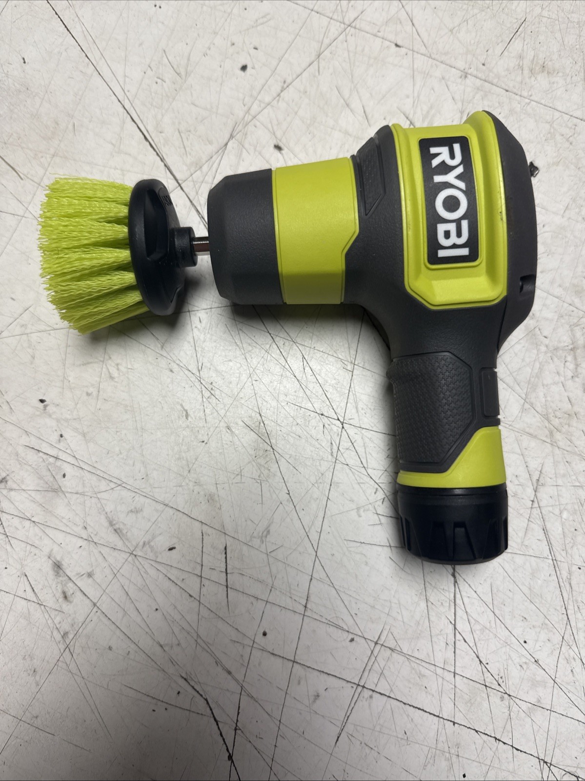 Ryobi FVG51 4V Compact Scrubber Kit With Battery And Charger