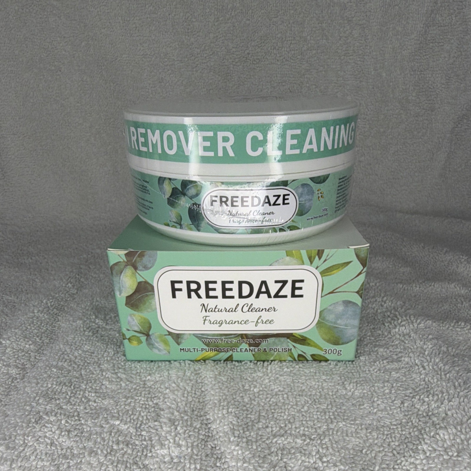 FREEDAZE Natural Fragrance-Free Multi-Purpose Cleaner & Polish Paste 300g