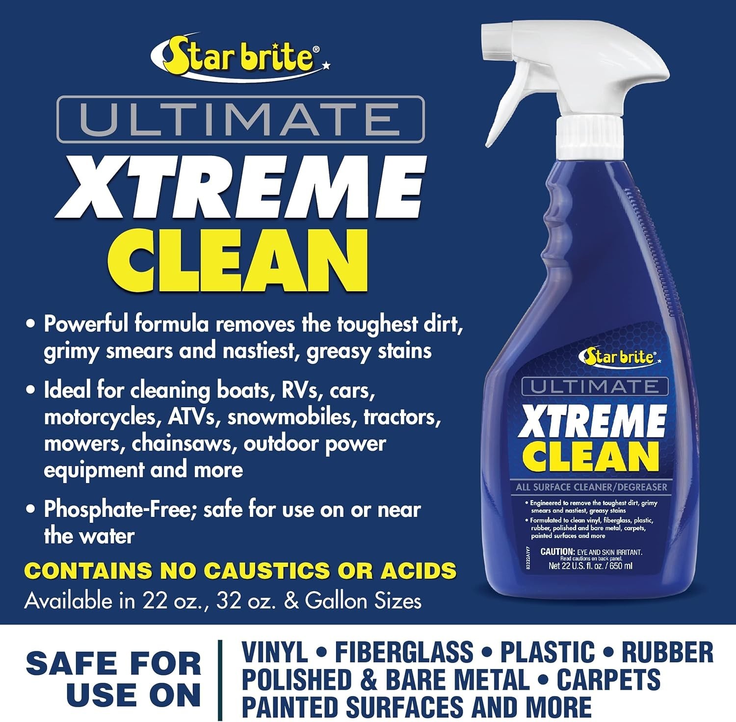 All-Purpose Multi-Surface Cleaner 22 Fl Oz Spray Ph Neutral Degreaser