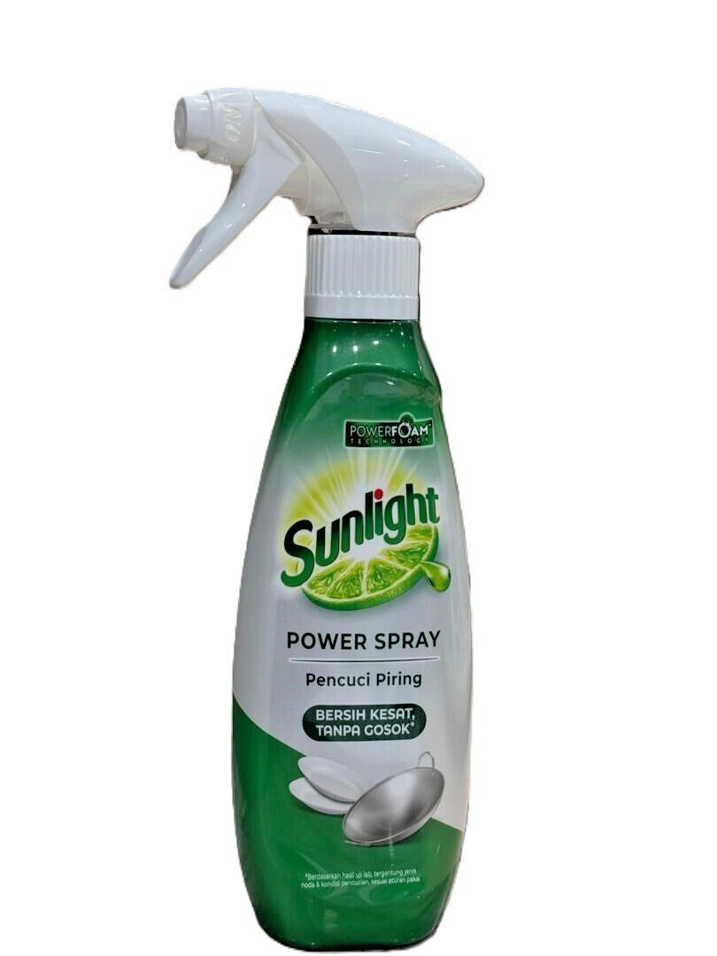 New Sunlight Dishwash Power Spray Lime 300ml – 2 Packs