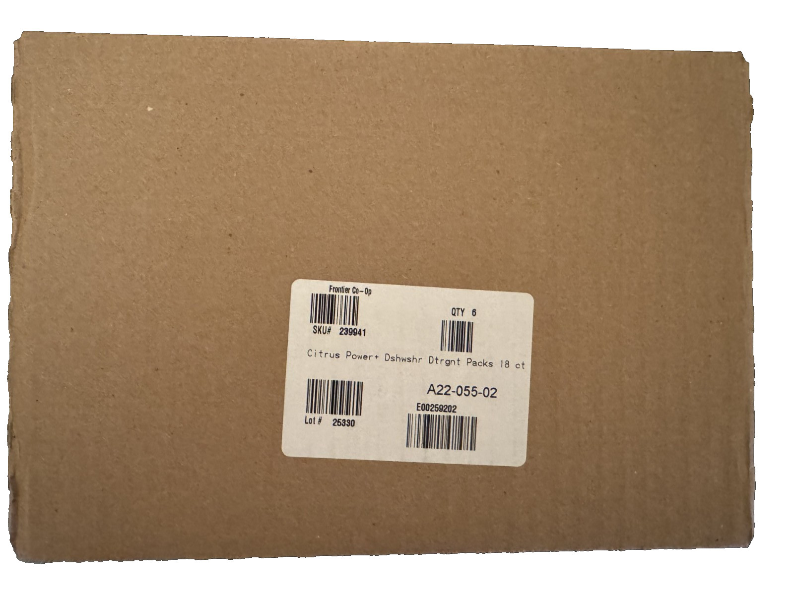 SEVENTH GENERATION CITRUS POWER+ DISHWASHER PACKS 15CT – 6 PACK CASE SEALED-NEW