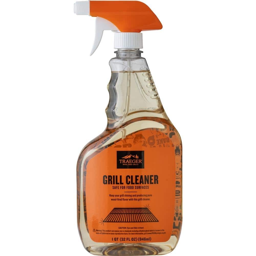 32 Oz Grill Cleaner and Degreaser Food Safe Grease Cutting Formula