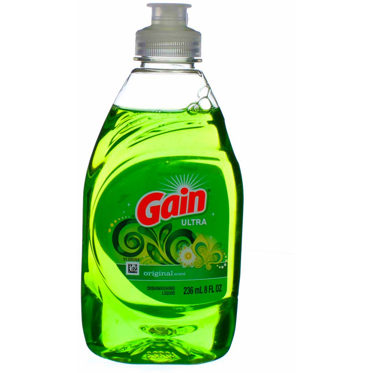 Gain Ultra Dishwashing Liquid Soap, Original, 8 fl oz