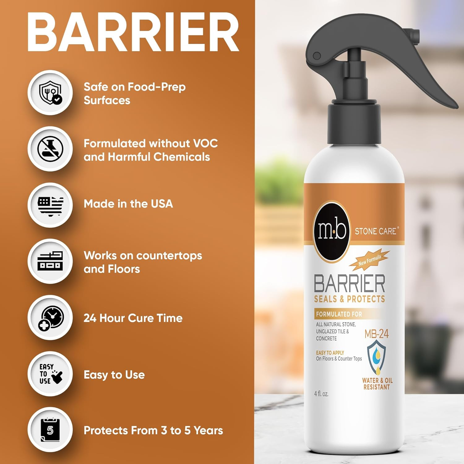 Sample Kit – MB-11 Marble Etch Remover for Light to Neutral Colored Calcite Base