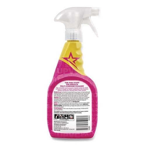 The Pink Stuff Miracle Multi-Purpose Cleaner, Fruity Scent, 25.4 oz Bottle