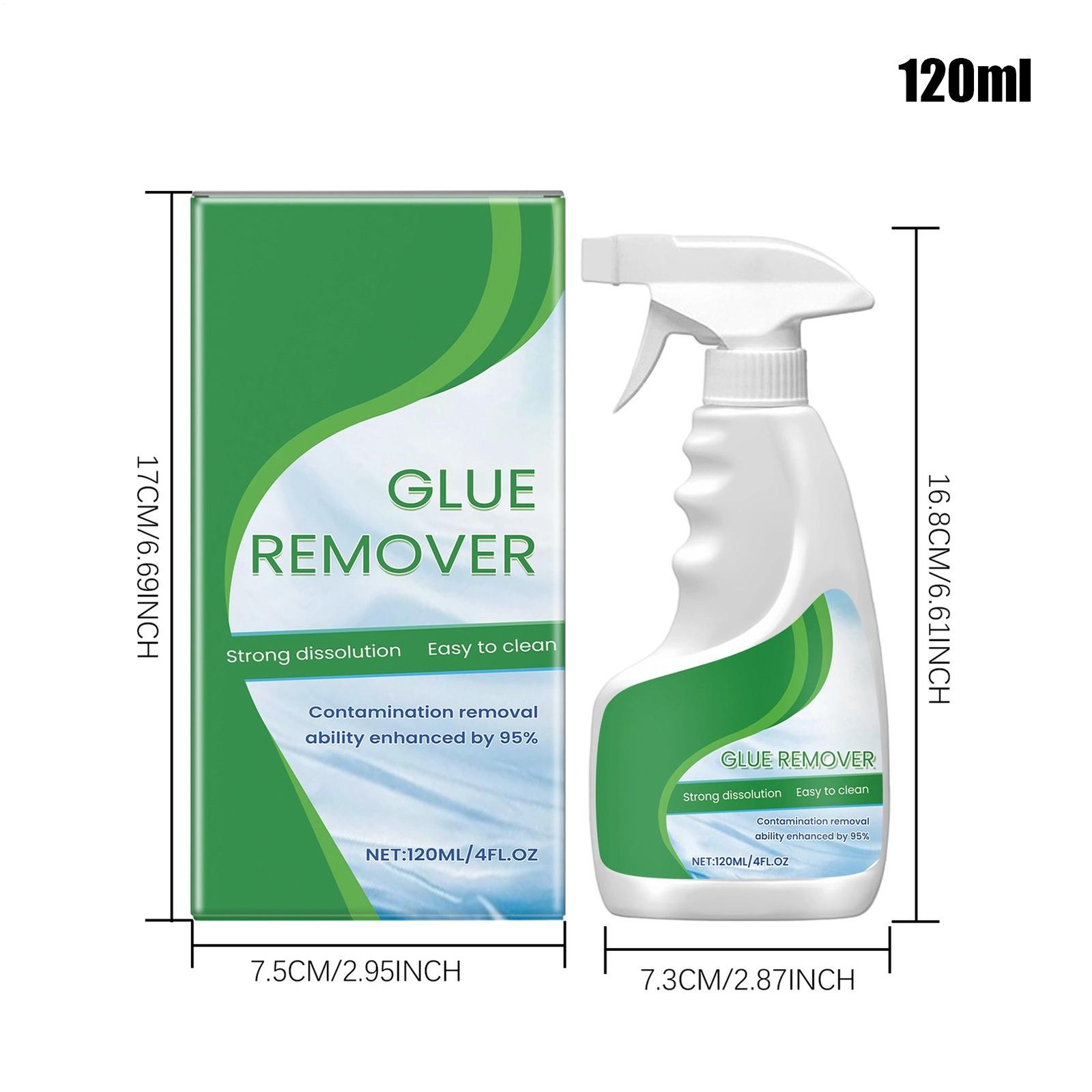 Adhesive Glue Remover Spray 120ml Glue Remover Spray
