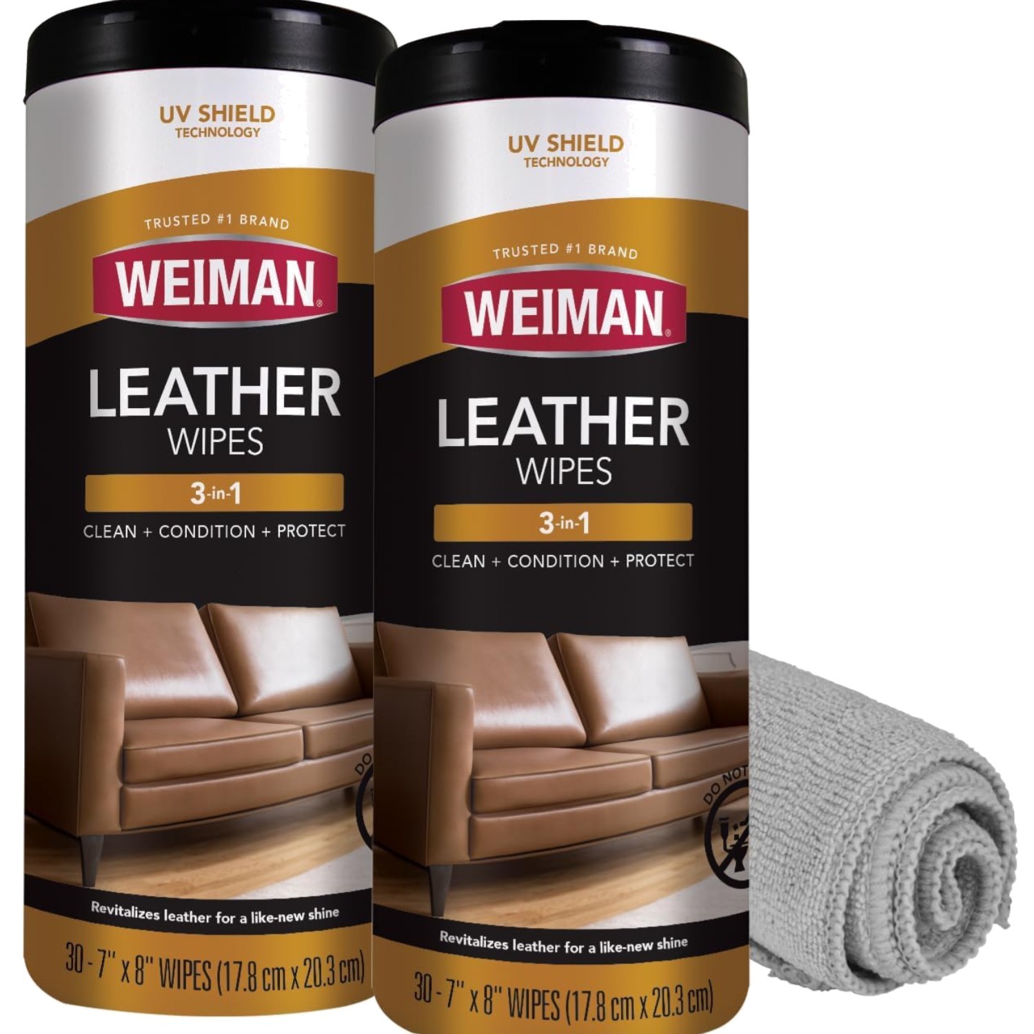 Leather Cleaner & Conditioner – Cleans, Restores & Protects Leather, UV Prote…