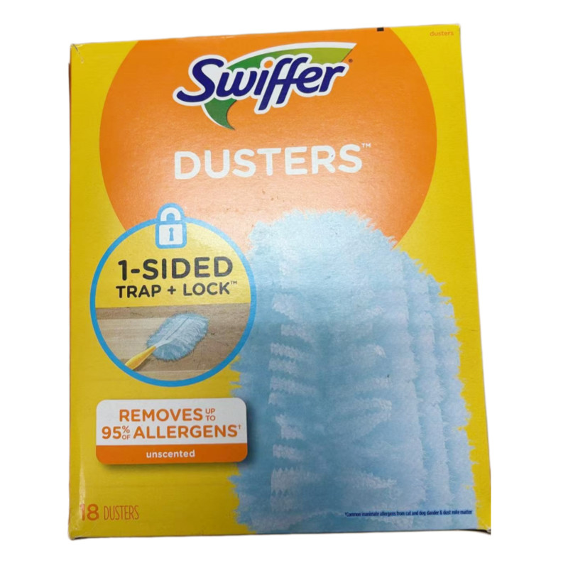 2 Pack Swiffer Duster Refills, Unscented, 18 Count per pack，