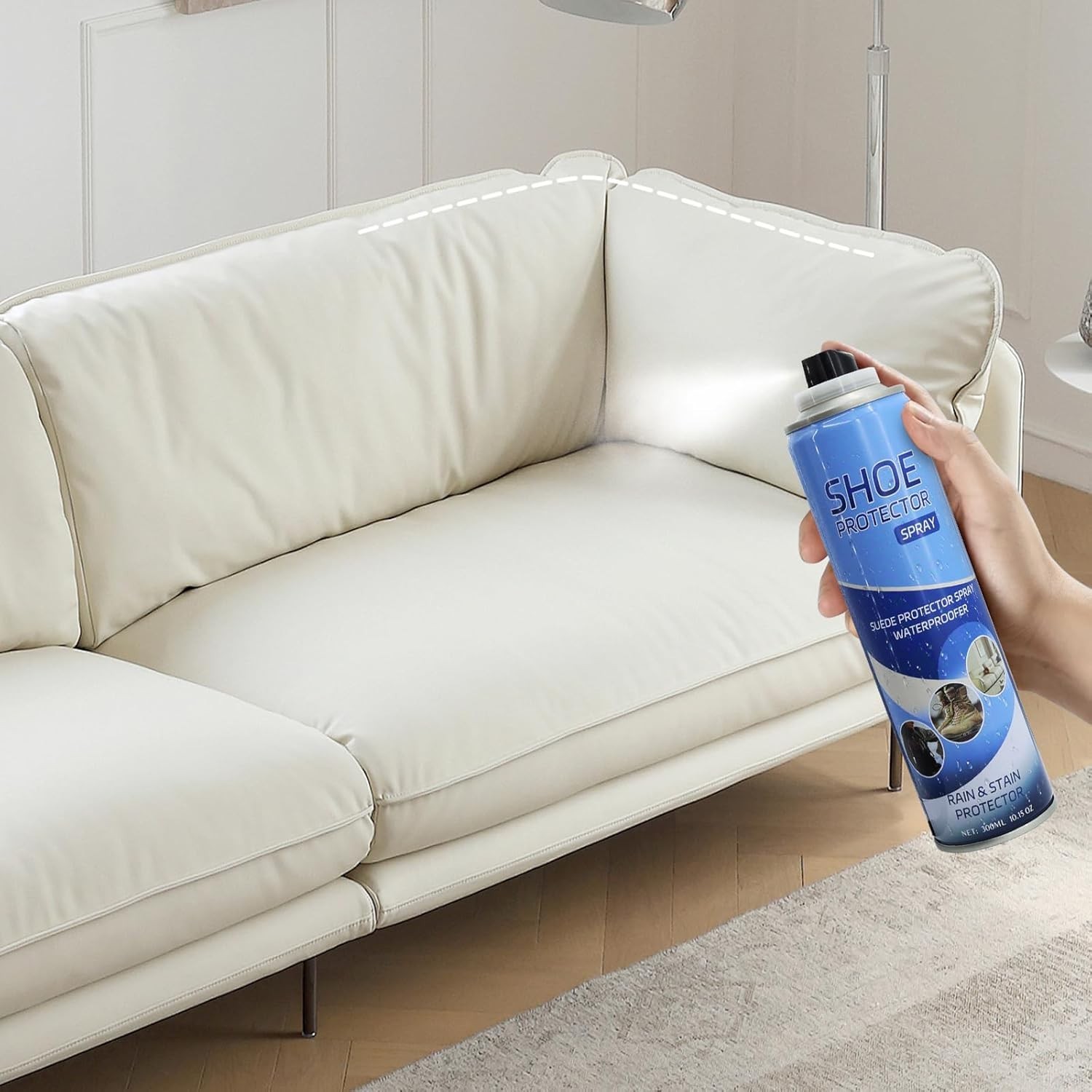Gentle 300ML Waterproof Spray for Shoes, Handbags and Upholstery – Lasting Care