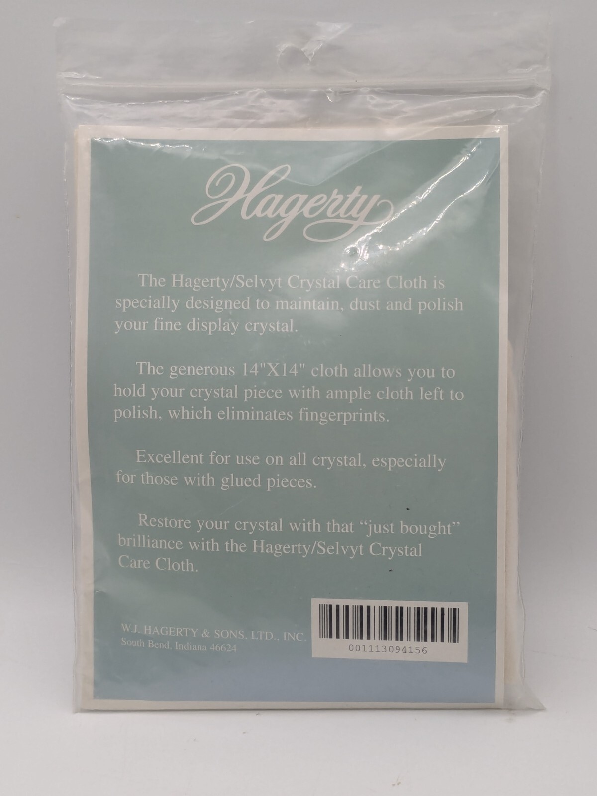 Hagerty 12oz Crystal Care Cleaner Fine Crystal Spray & Selvyt Crystal Care Cloth