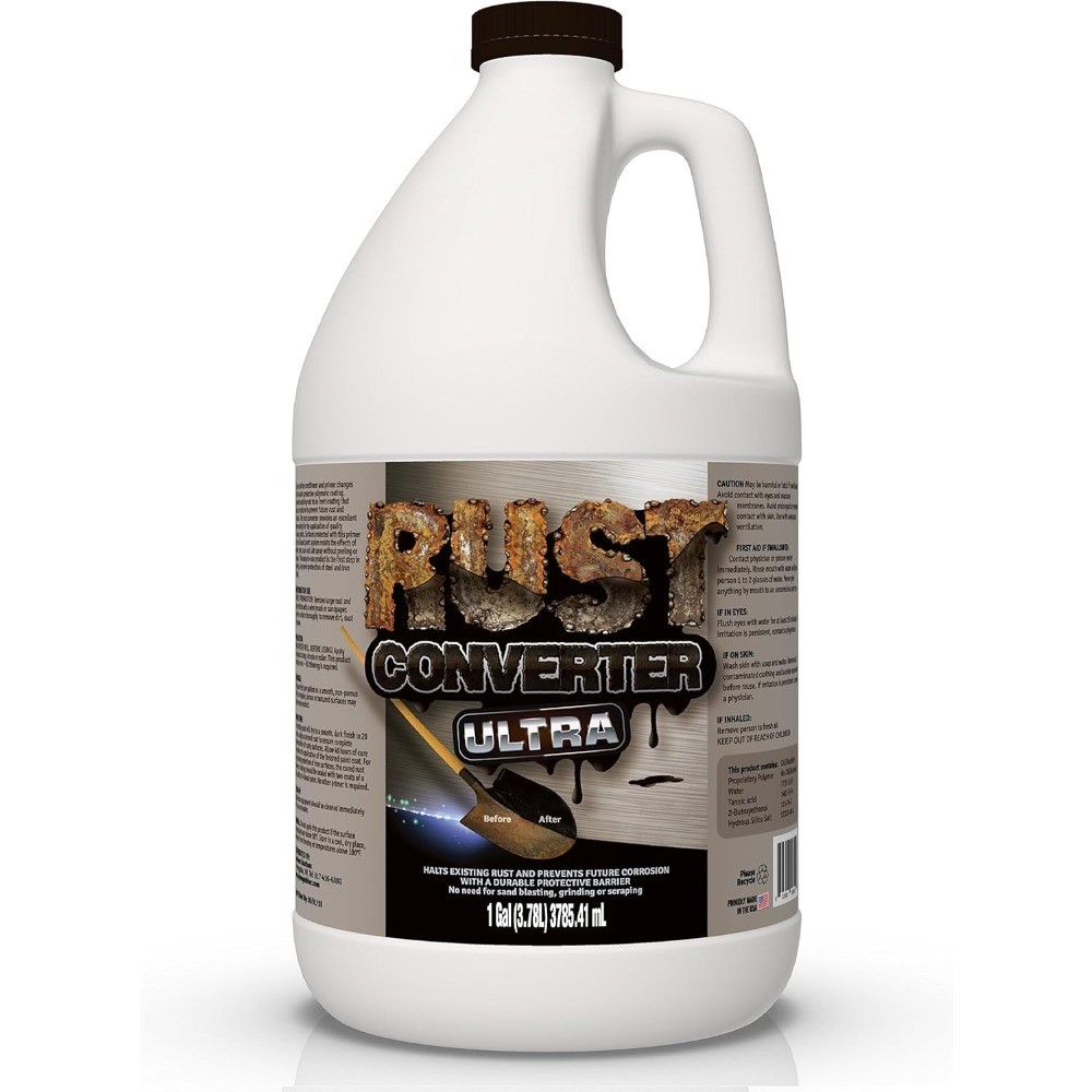 Professional Grade Rust Converter Spray Ultra Effective 1 Gallon Rust Repair