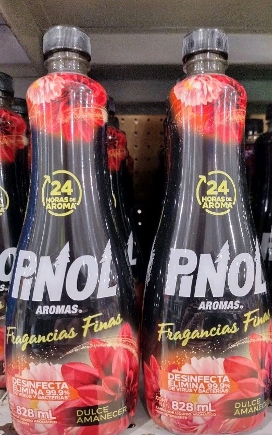 2X PINOL AROMAS CLEANSER SWEET MORNING SCENT ( DULCE AMANECER )- 2 OF 828ml EACH