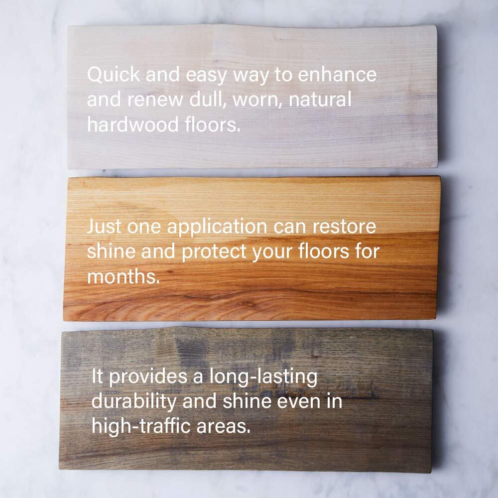 24 Oz Hardwood Floor Restore Shine and Protect for Dull Worn Floors