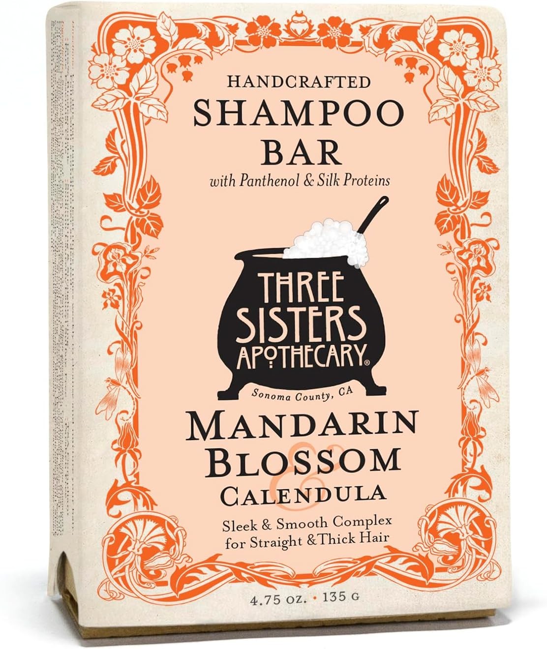Three Sisters Apothecary Daily Solid 4.75 oz. Shpoo Bars (Mandarin