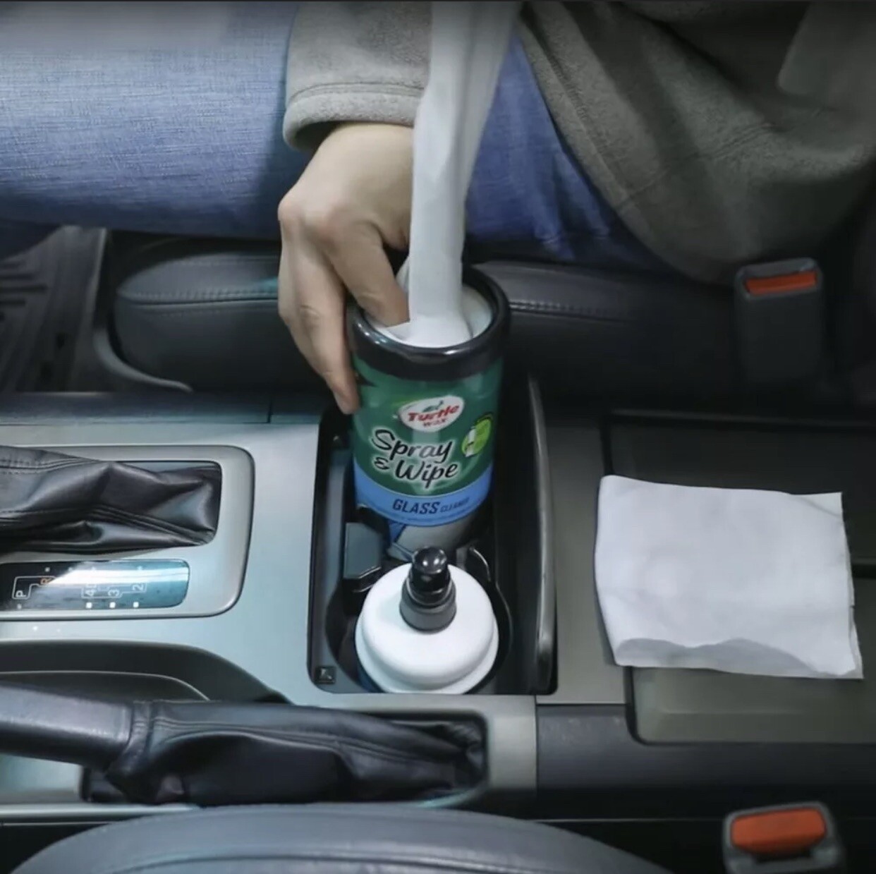 Turtle Wax Spray & Wipe Car Interior Wipes (Glass)
