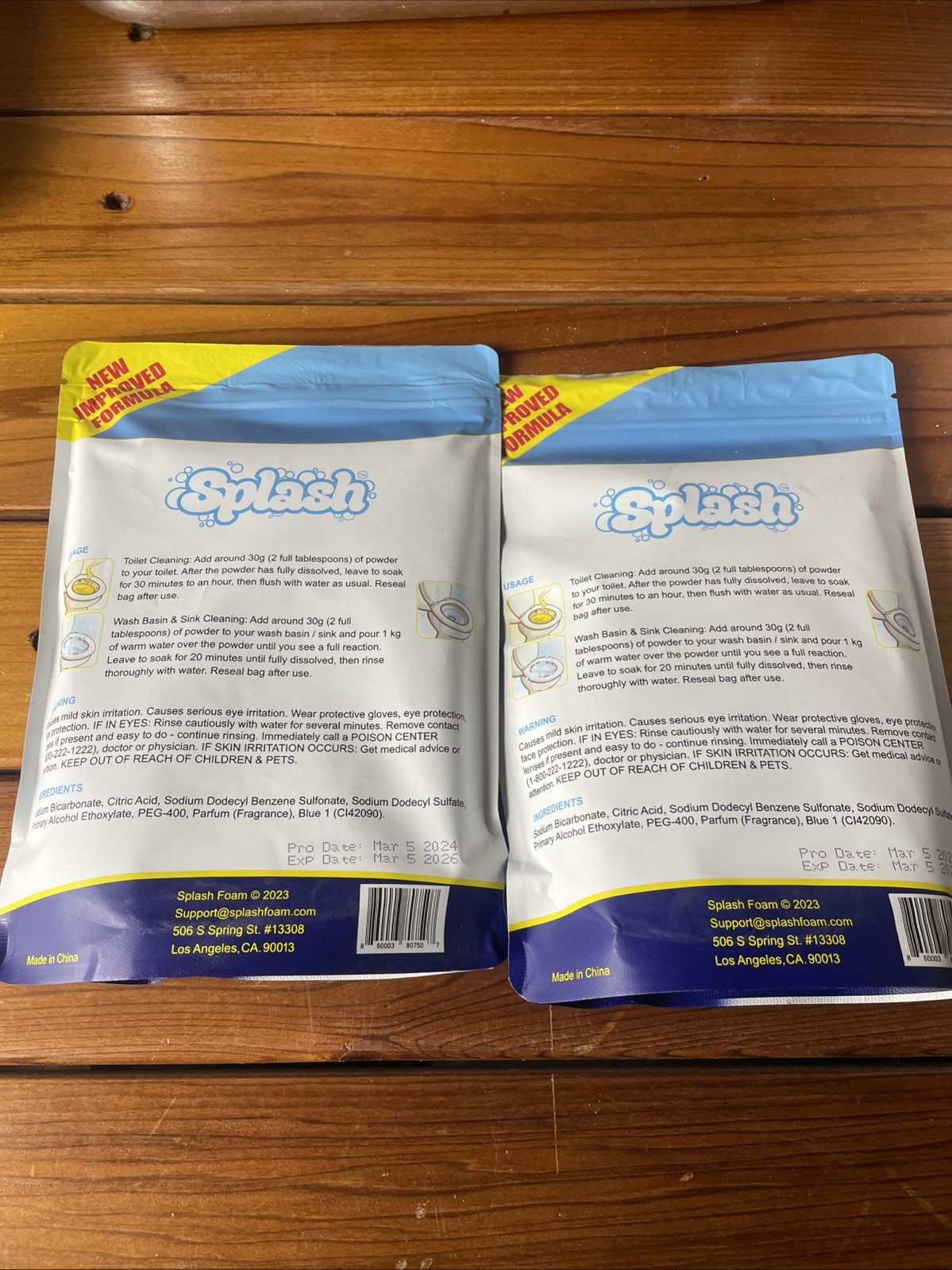 2-packs splash advance toilet cleaning action removes stains.Septic tank safe