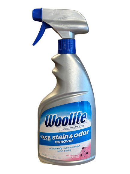 Woolite Oxy Stain & Odor Remover Carpet Cleaner, Wildflower Breeze 22 oz.