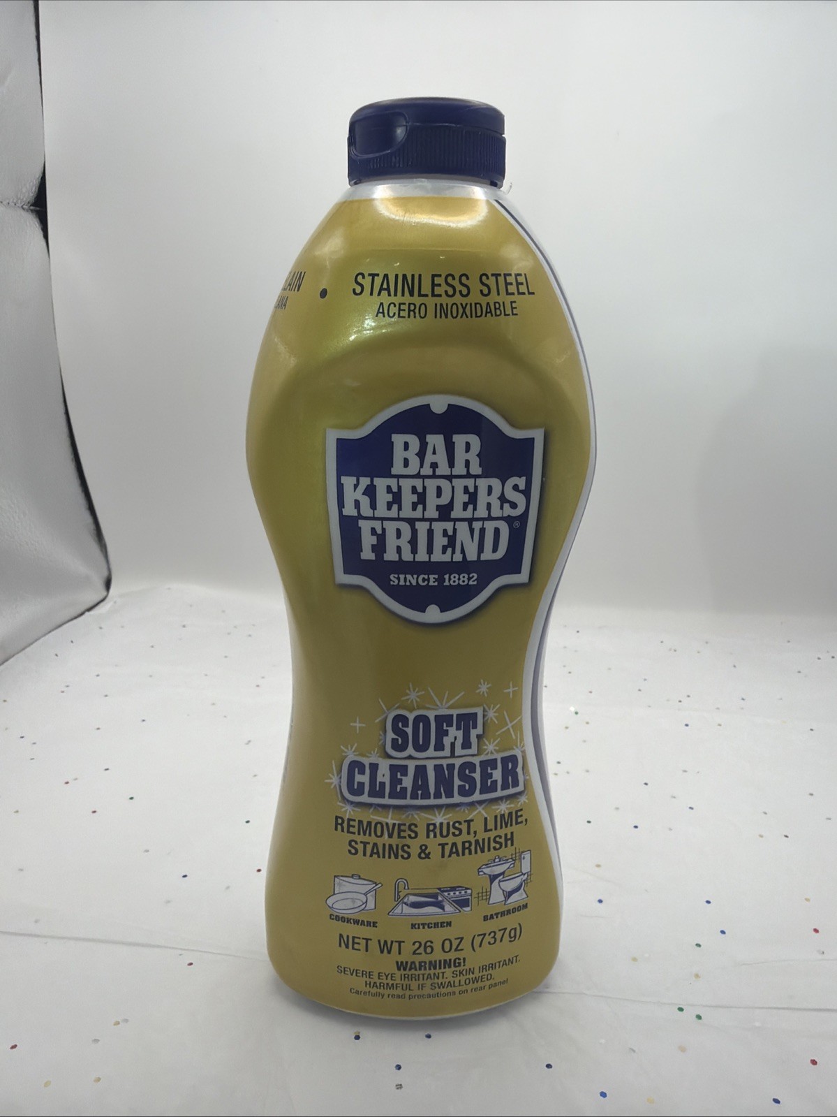 Bar Keepers Friend Soft Cleanser Liquid 26 oz All-Purpose Cleaner Kitchen Bath