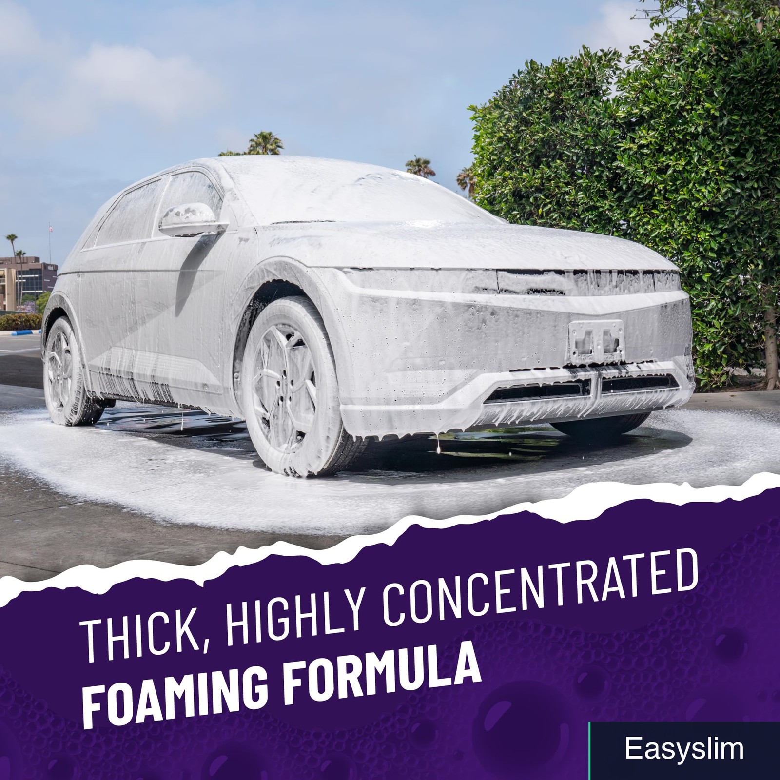 Foaming Car Wash Soap Wax 64 oz Grape Scent Foam Cannon Compatible