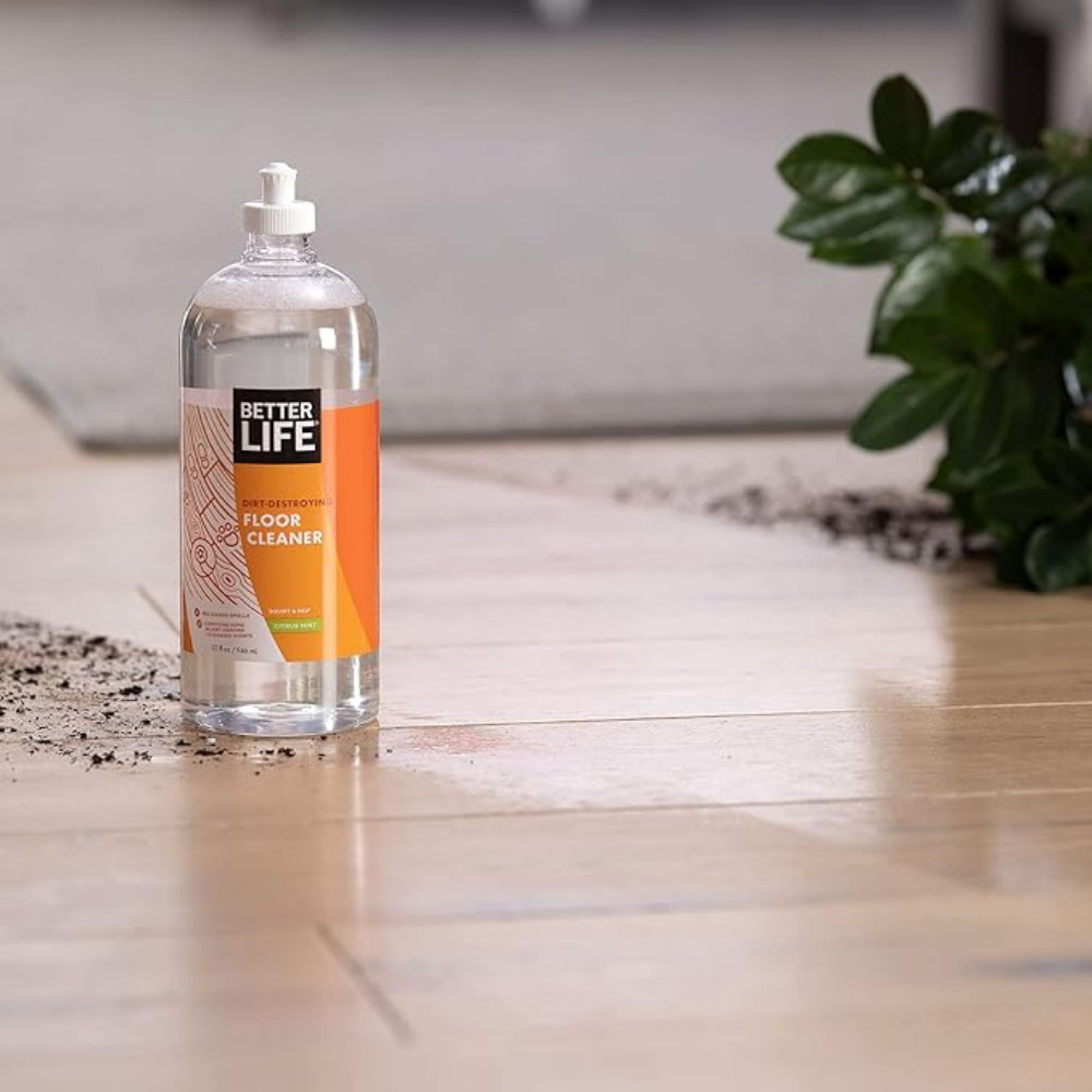 Better Life Natural Floor Cleaner, Citrus Mint, 32 Fl Oz (Pack of 2).