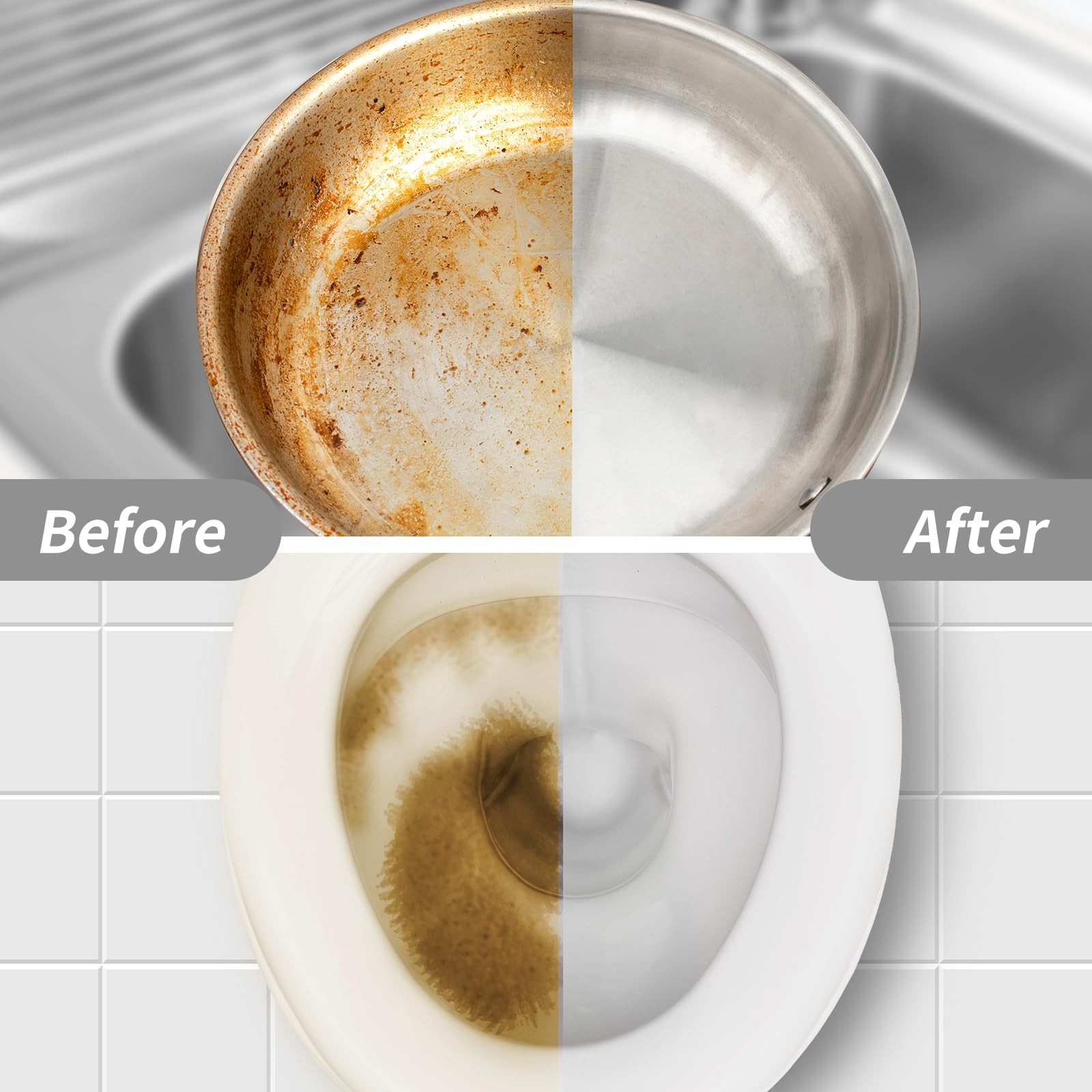 36 Pack Pumice Stones for Toilet Cleaning Bowl Stick,Pumice Scouring Pad Pumi…