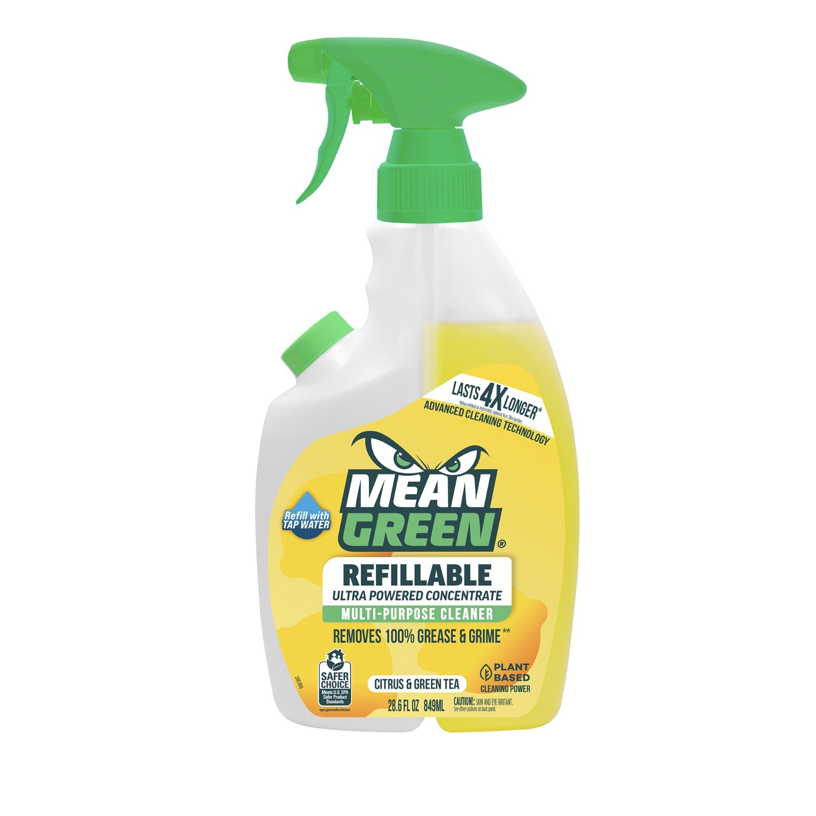 Mean Green Refillable Ultra Powered CONCENTRATE Multi Purpose Cleaner Citrus
