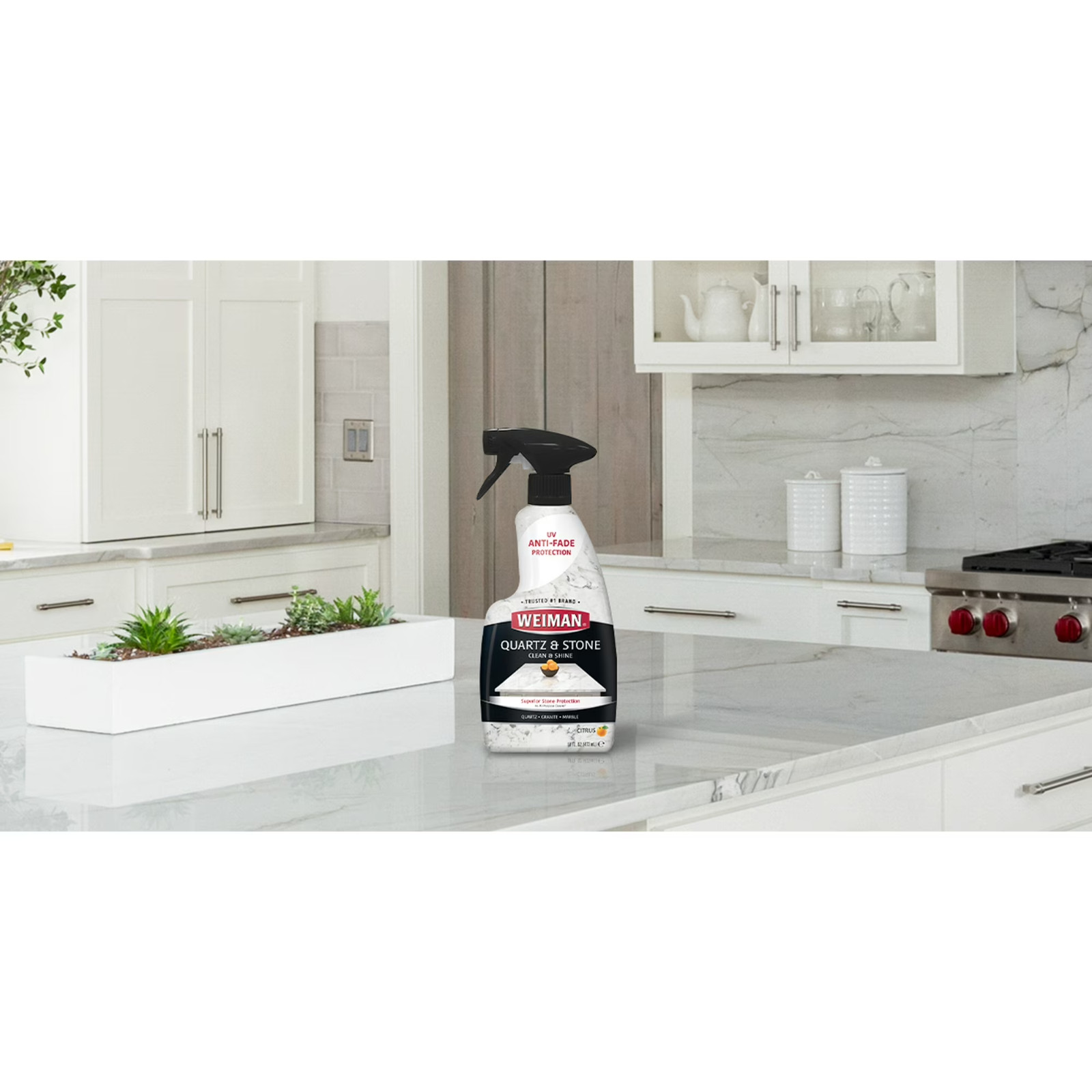 2 Pack Weiman Quartz Countertop Cleaner & Polish Clean & Shine Your Quartz 24oz