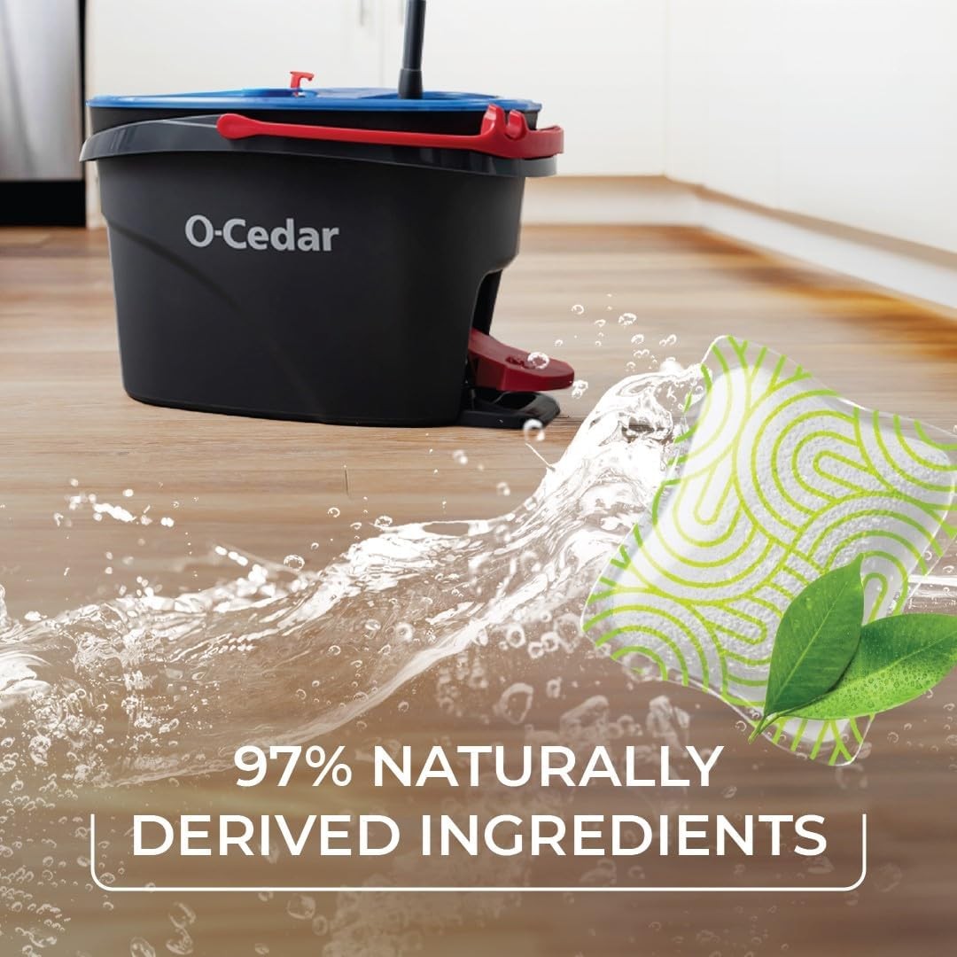 O-Cedar PACS Hard Floor Cleaner Crisp Citrus 10 Count