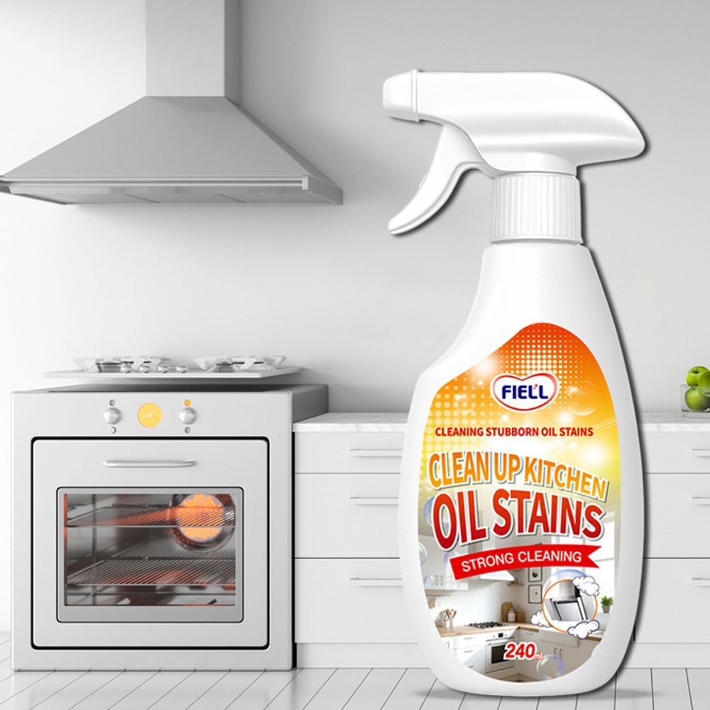 Kitchen Cleaner Strong Oil Detergent Stain Remover Multi-Purpose Cleaner 240ml