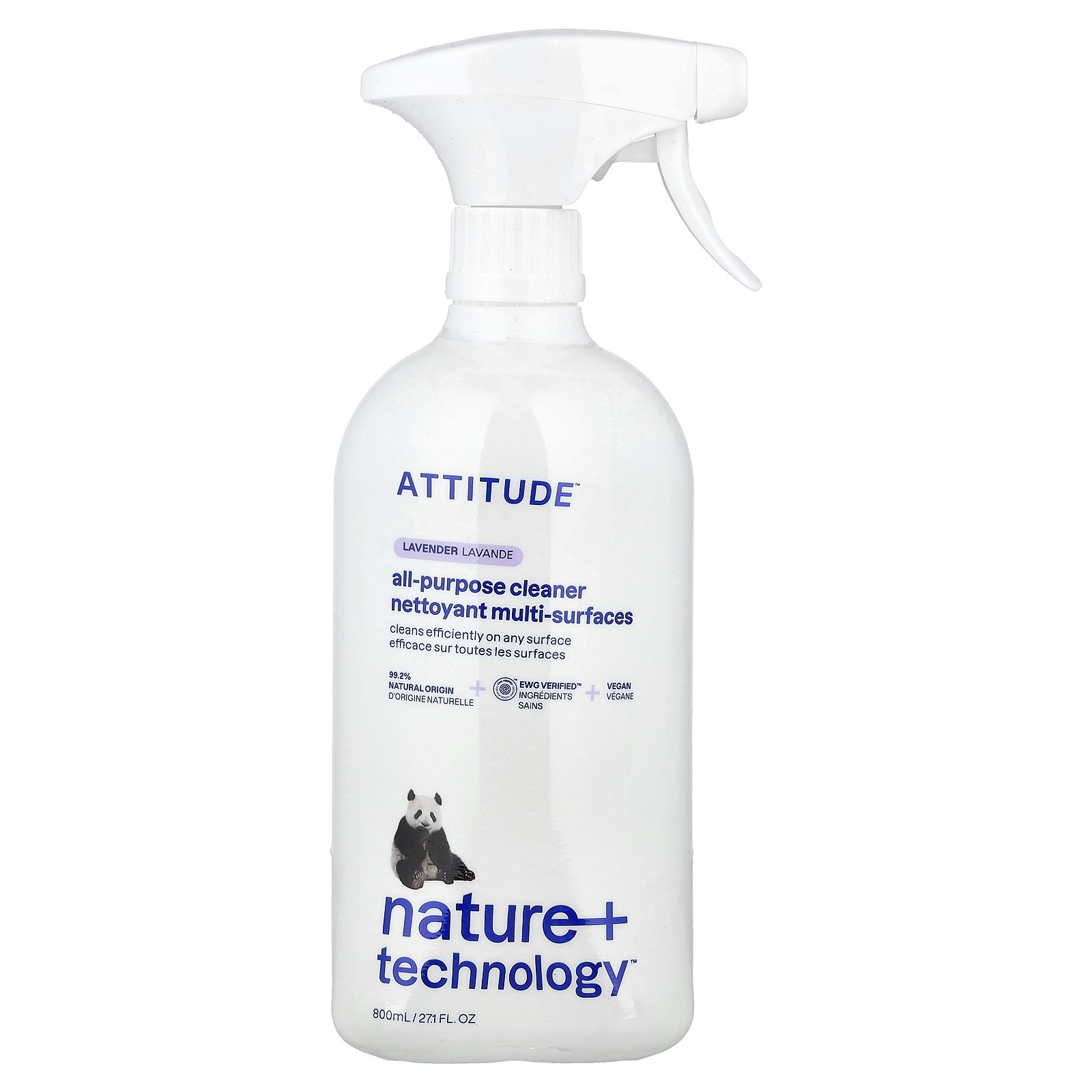 Nature + Technology™, All-Purpose Cleaner, Lavender, 27.1 fl oz (800 ml)