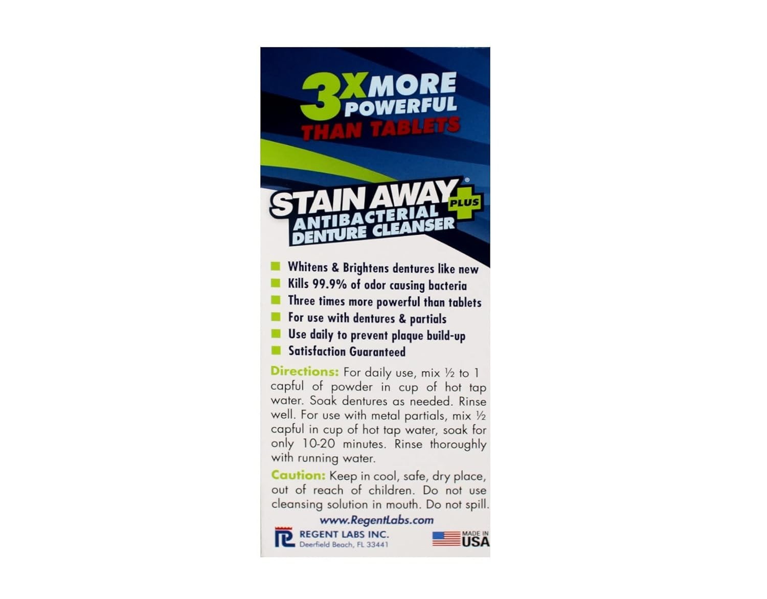 StainAway Plus: 99.9% Bacteria Killer – Minty Fresh