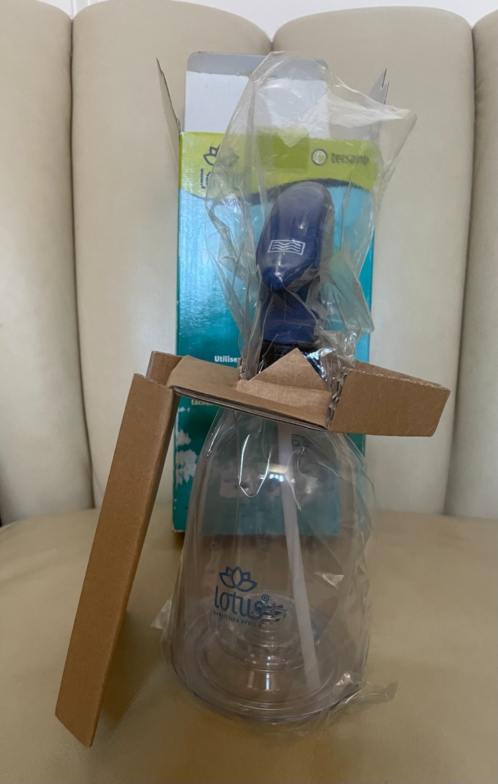 Tersano Lotus – Replacement Spray Bottle ONLY Model LSA200 – BRAND NEW in BOX