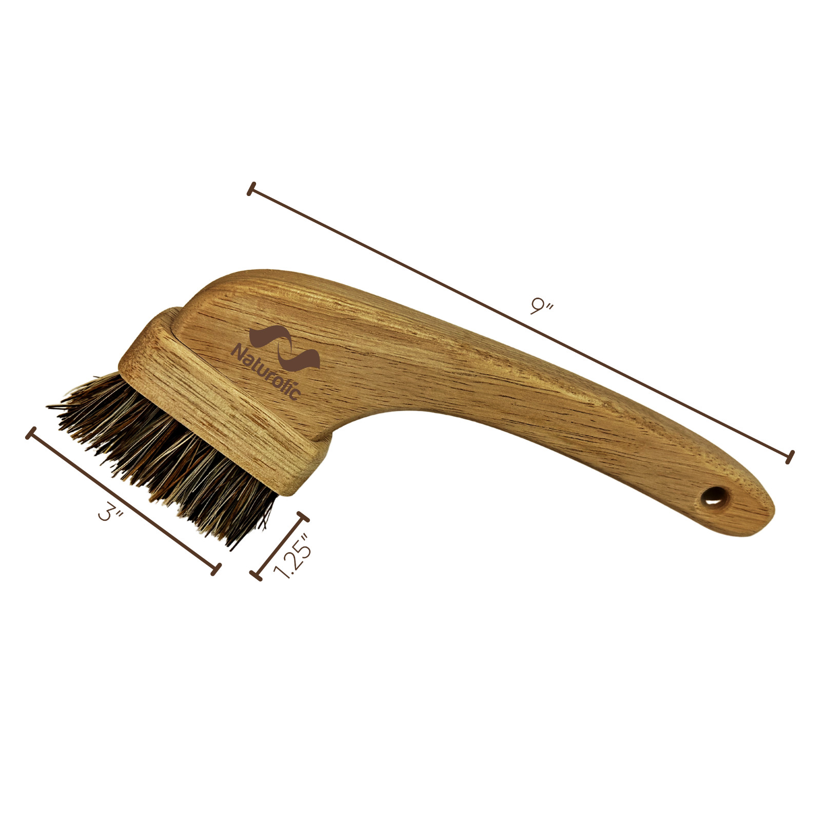 Naturolic All-Natural Grout Brush Set | Pack of 2