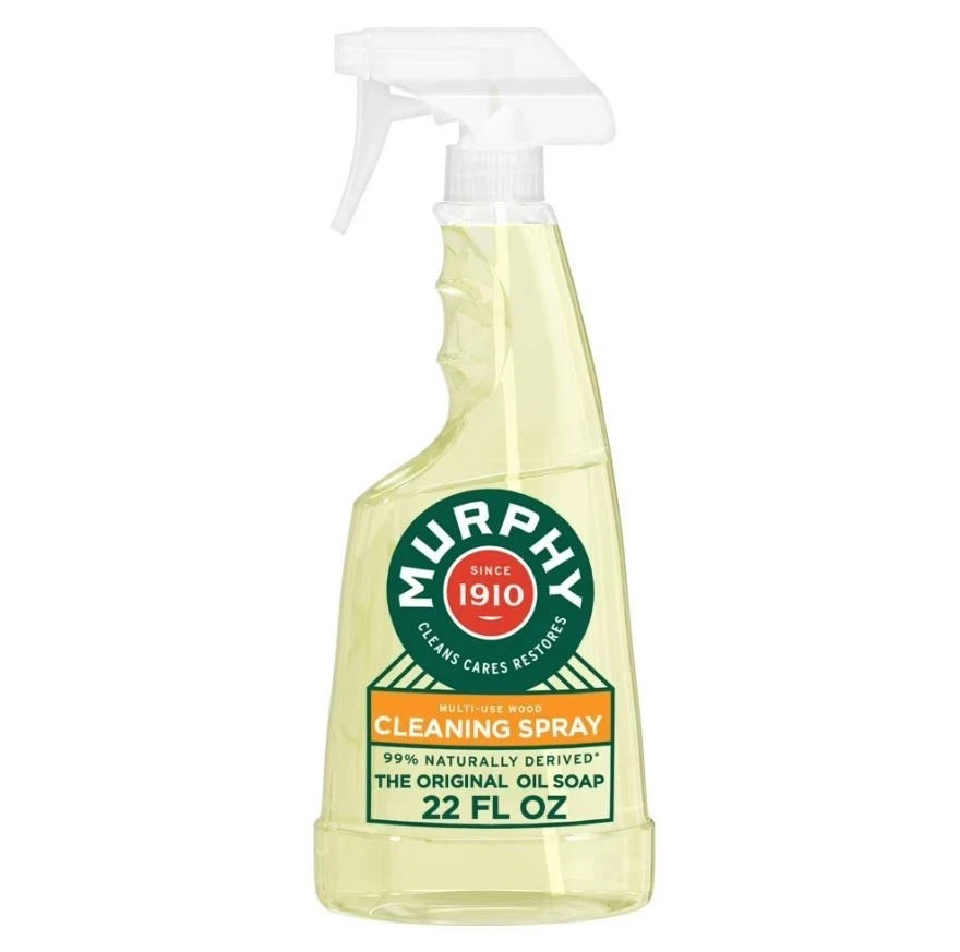 Murphy Oil Soap Cleaning Spray, Wood Cleaner, No-Rinse Floor Cleaner, Orange Sce