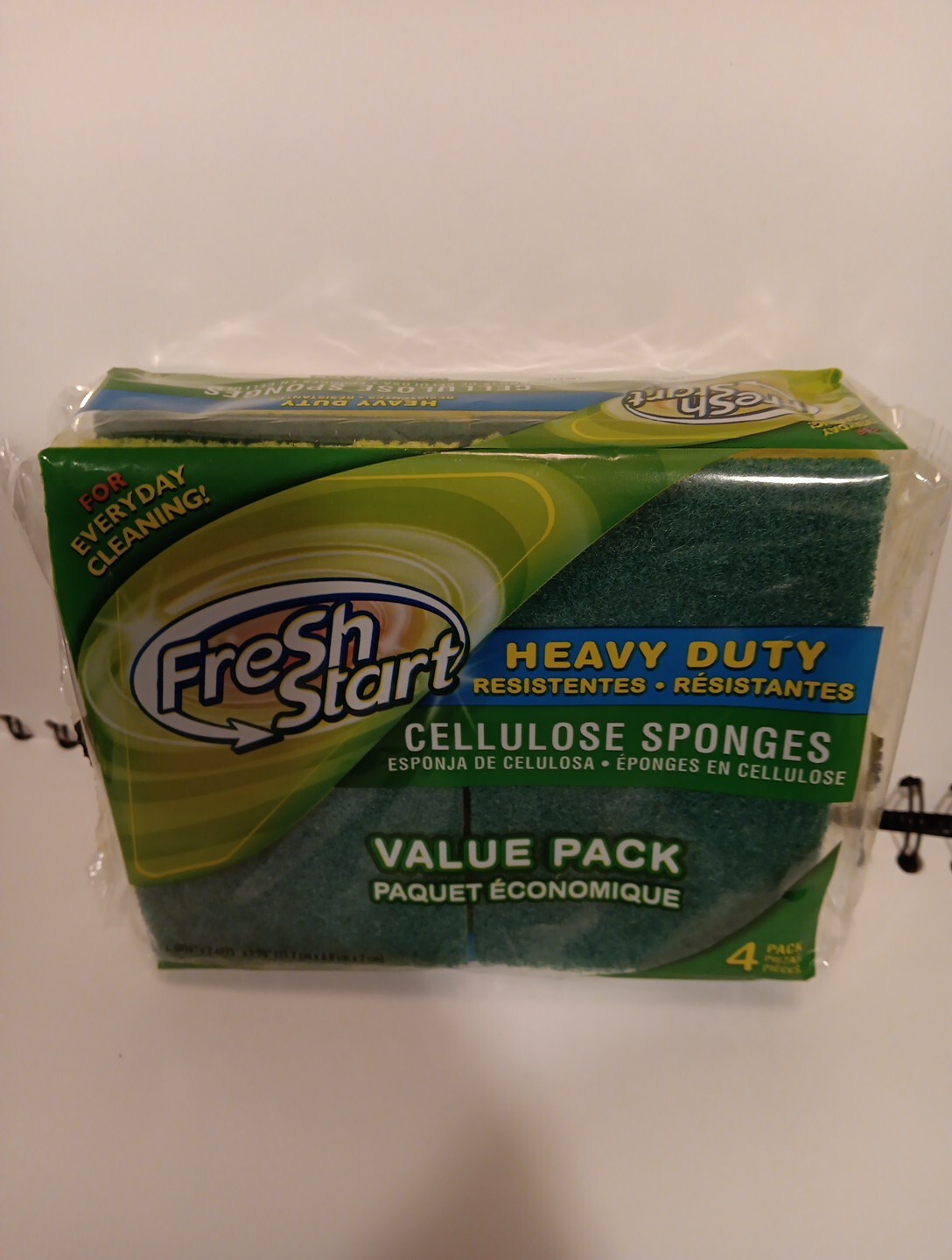 Sponges, Heavy duty cellulose sponges value 4 Pack, Great for all Tough Cleaning