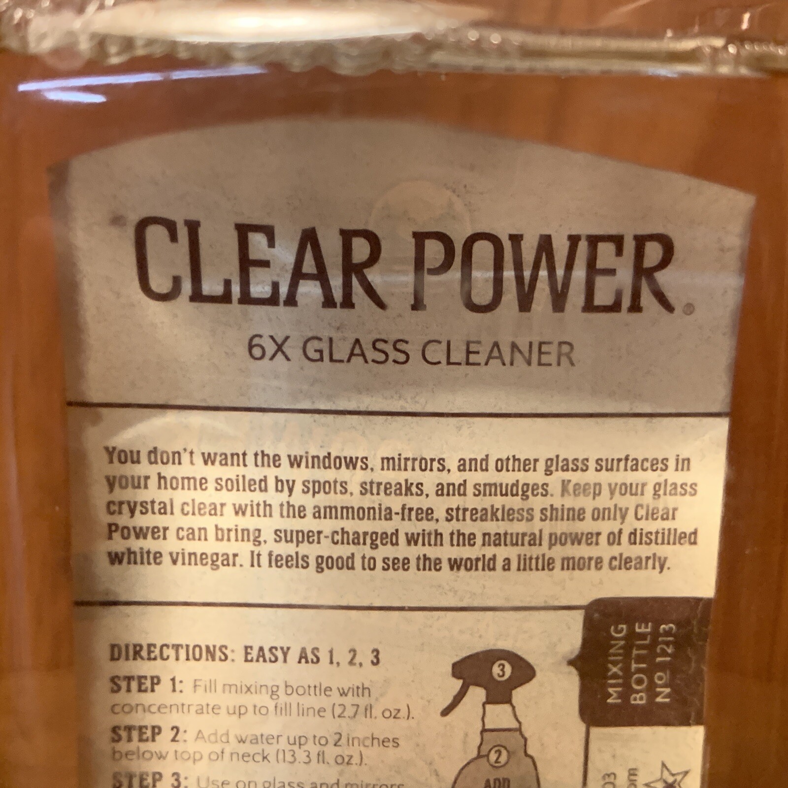 Melaleuca Ecosense NO WORK Shower Cleaner & CLEAR POWER Glass Cleaner 16 Oz Each