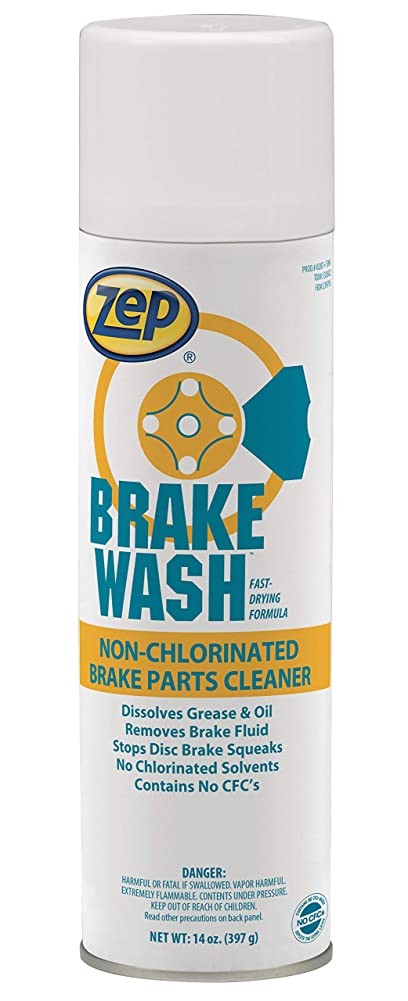 Zep Non-Chlorinated Brake Wash 14 oz Aerosol 1049719 (Case of 12) Autoshop