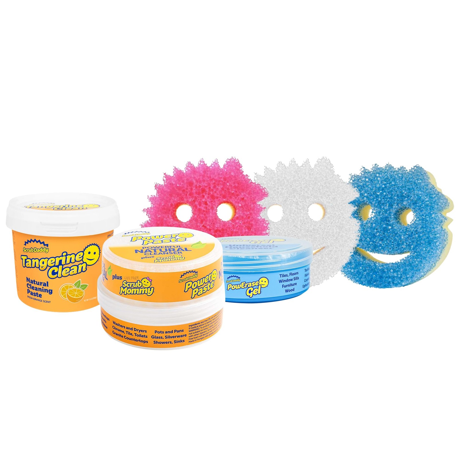 Sponges + Household Cleaning Supplies Bundle – PowerPaste Cleaning Putty, Tan…