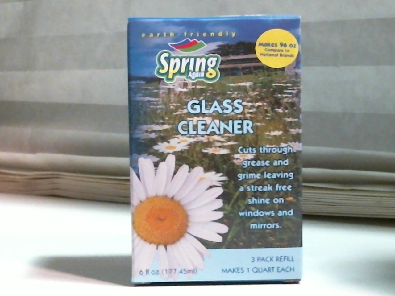 Spring Again 00204 Glass Cleaner, USE YOUR OWN BOTTLE, Lot of 2, FREE SHIPPING
