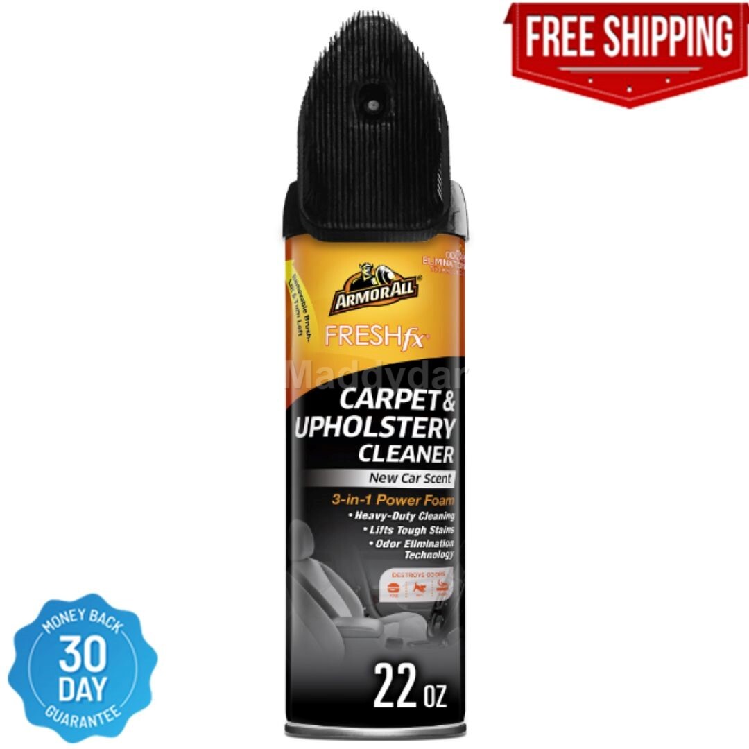 Armor All New Car Scent FRESH FX Carpet and Upholstery Cleaner – 22 OZ