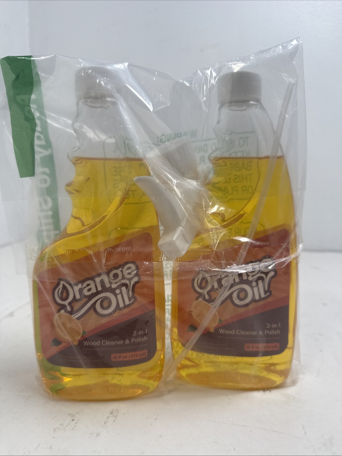 2-in-1 Furniture Polish Wood Cleaner 2 Pack 32oz Total