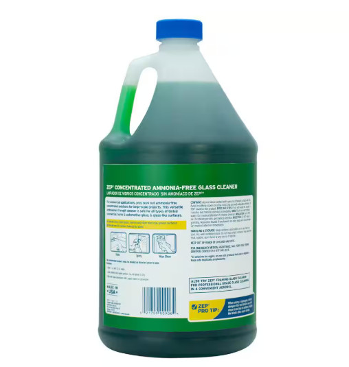 1 Gal. Ammonia Free Glass Cleaner Concentrate