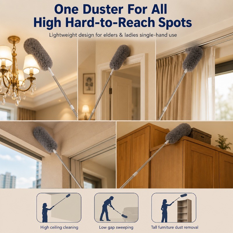 Bendable Cleanable Electrostatic Precipitation Brush